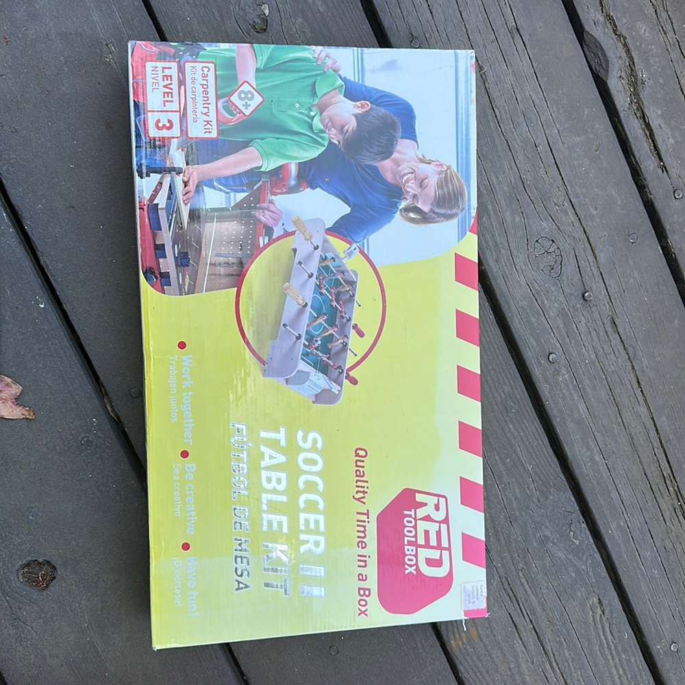 Soccer table kit carpentry kit